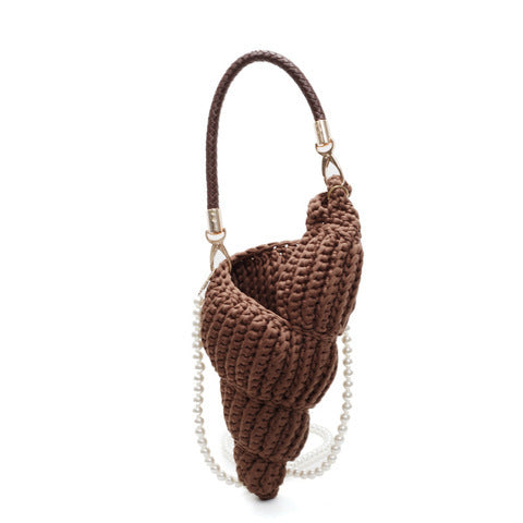 Handwoven Conch Shell Crossbody Bag