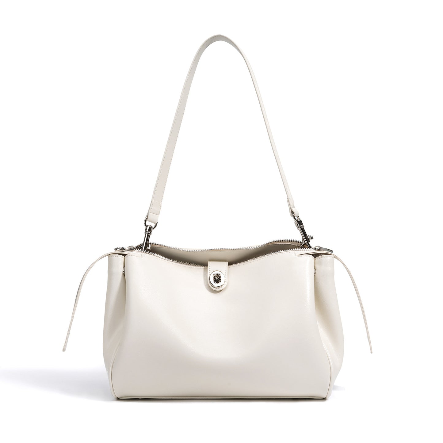 Western-style Genuine Leather Shoulder Bag