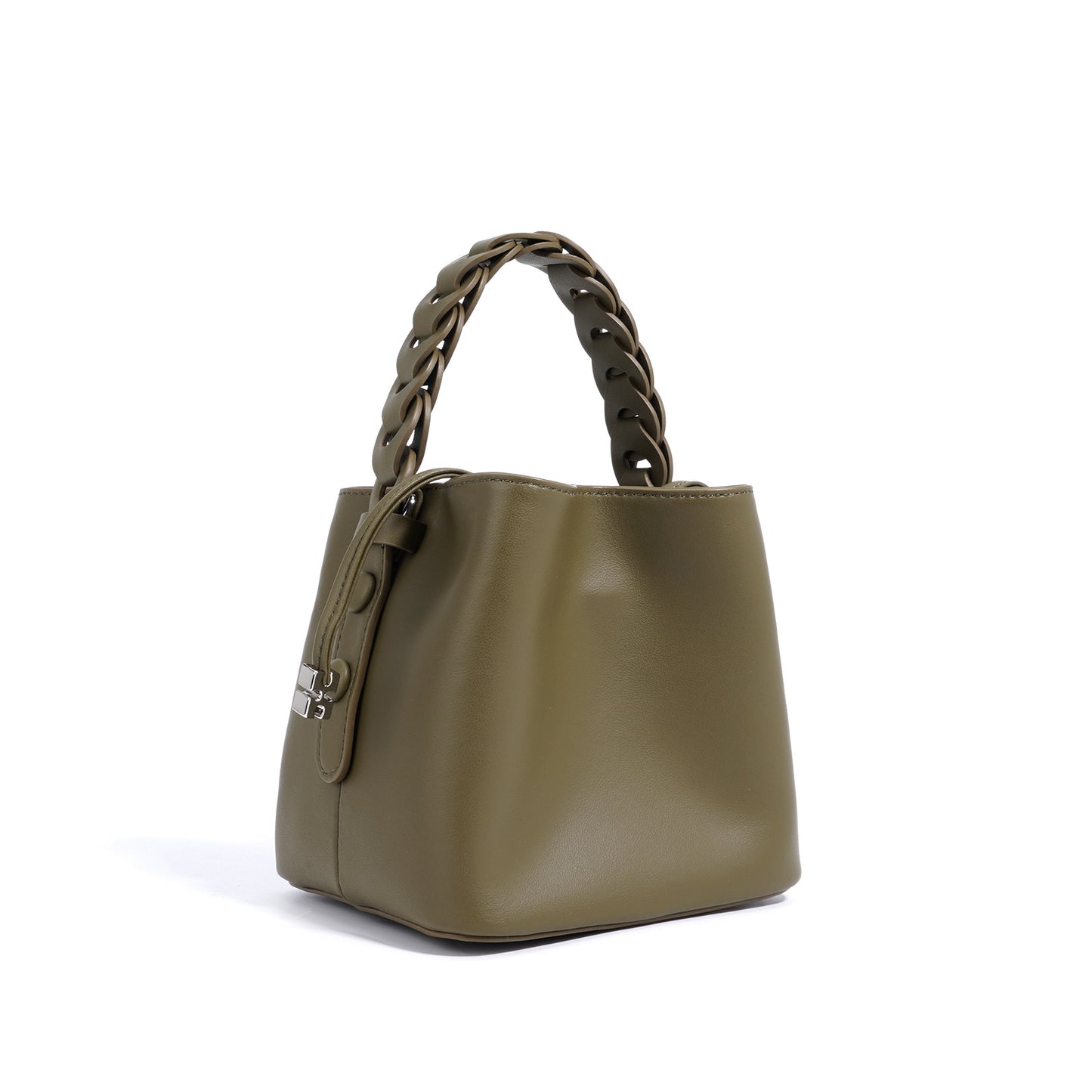 Hand-woven Mini Bucket Bag