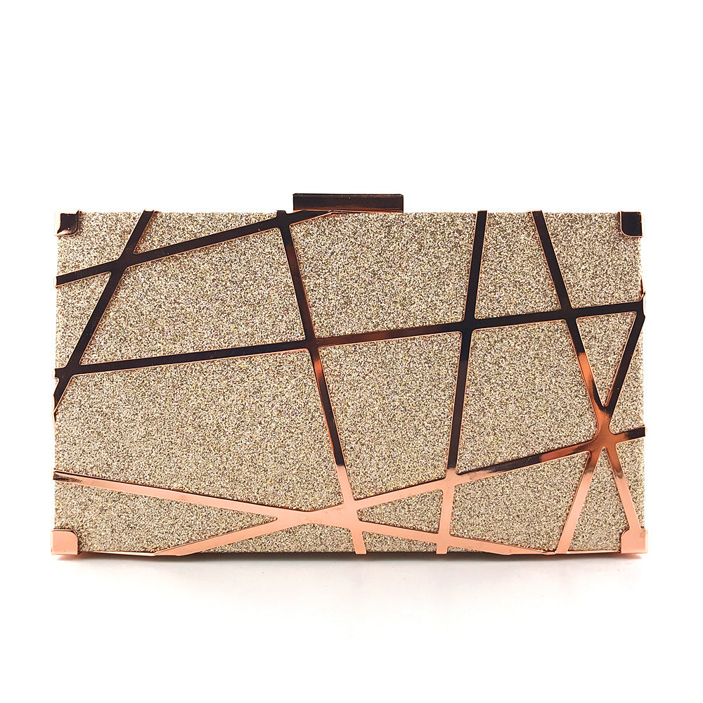Party Chain Glitter Clutch
