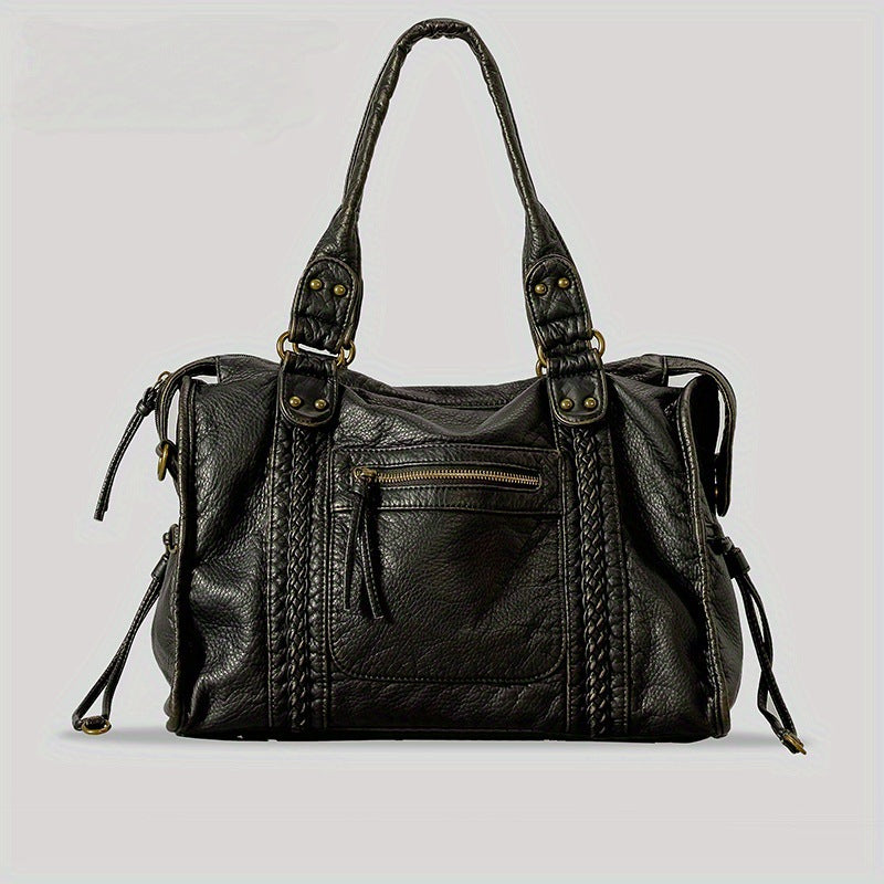 Retro Motorcycle Shoulder Messenger Bag