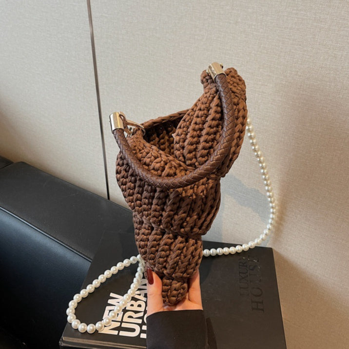 Handwoven Conch Shell Crossbody Bag
