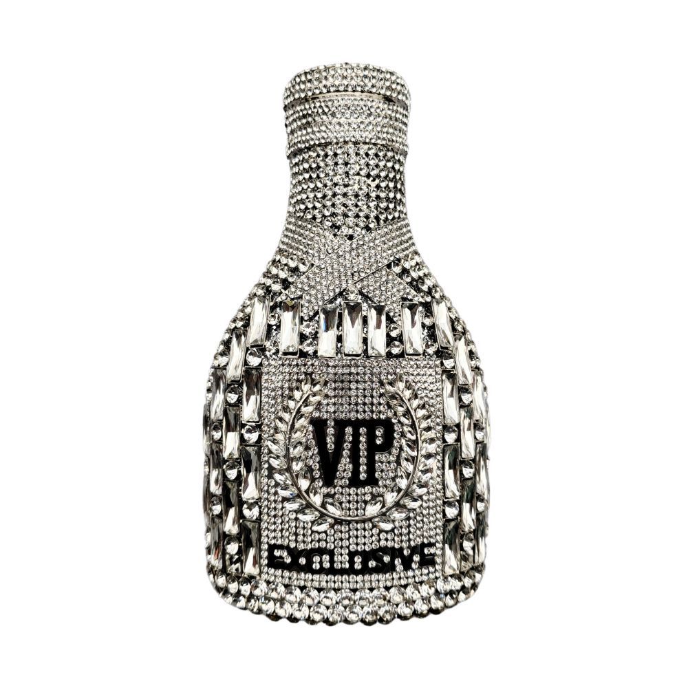 Champagne Bottle Diamond Dinner Bag
