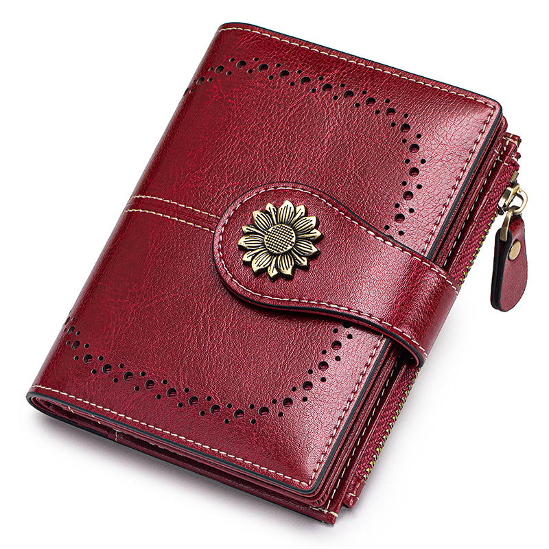 Anti-theft Card Holder Multi-function Wallett