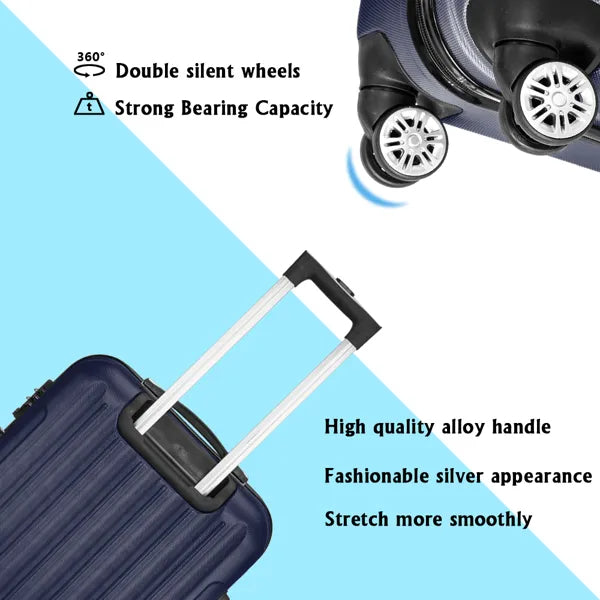 3-in-1 Multifunctional Large Capacity Traveling Storage Suitcase Luggage Set