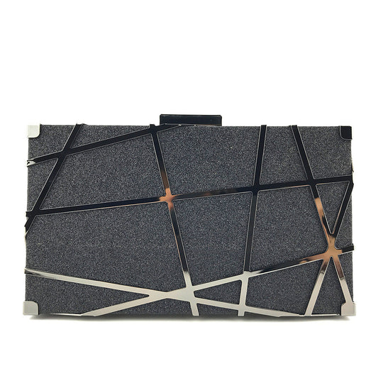 Party Chain Glitter Clutch