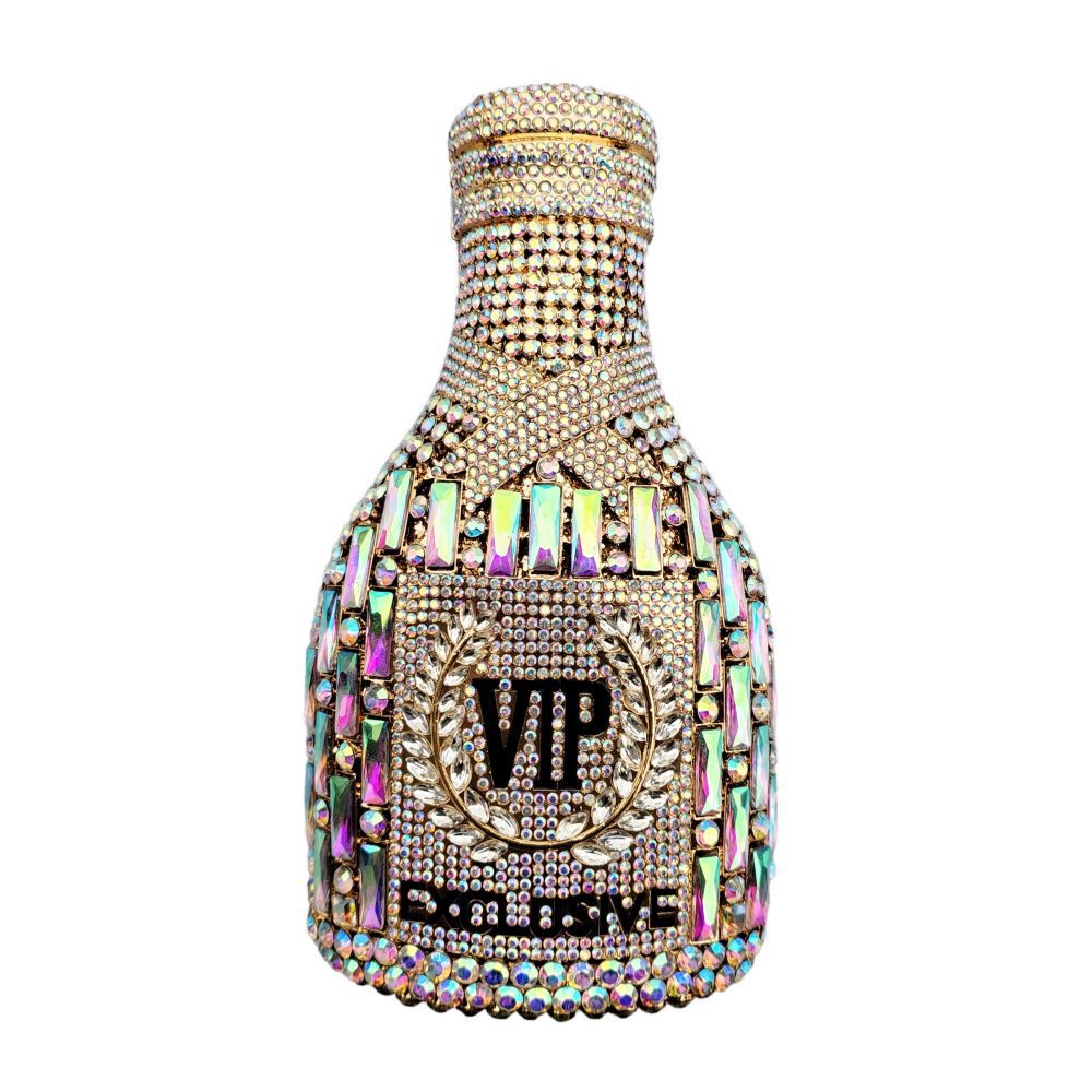 Champagne Bottle Diamond Dinner Bag