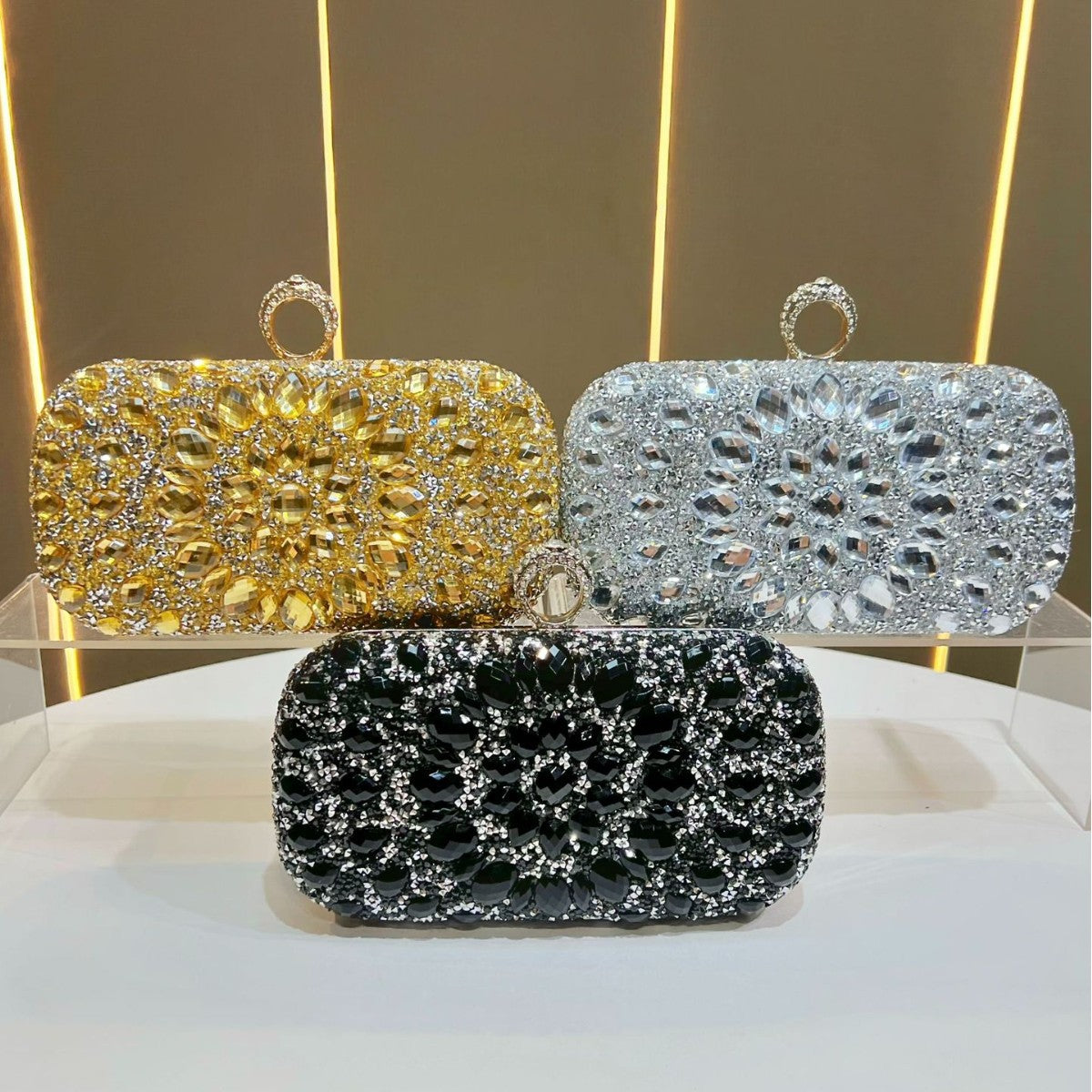 Jewelry Encrusted Clutch