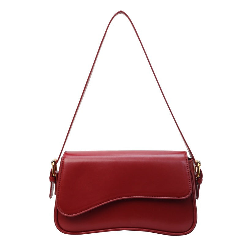 Flip Magnetic Snap Shoulder Messenger Bag
