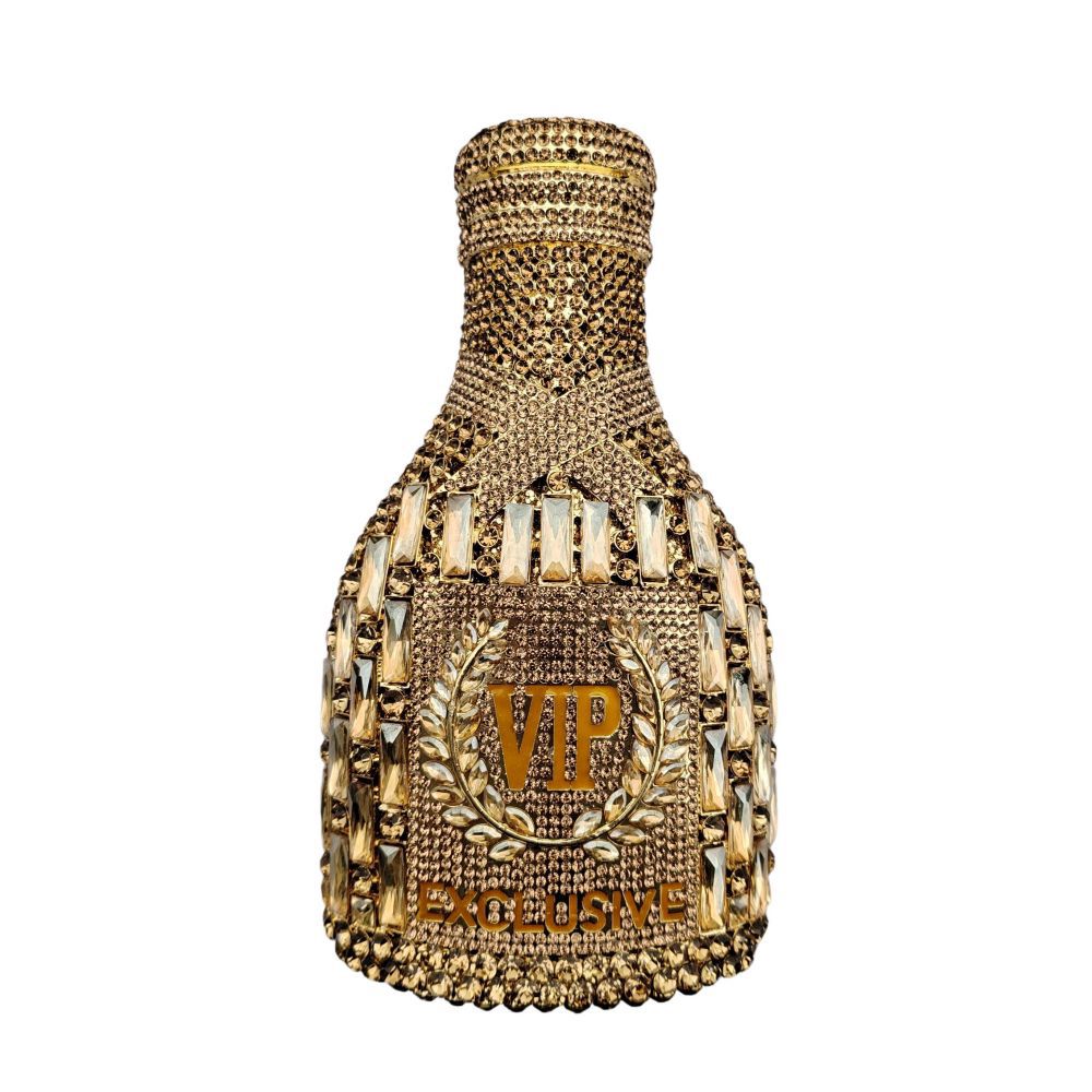 Champagne Bottle Diamond Dinner Bag